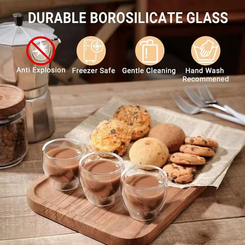 EternitiTea™ 80ml Glass Cups