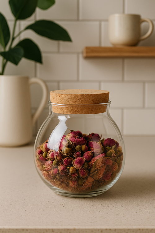 EternitiTea™ Ingredient Glass Jar